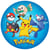 Disque gâteau Pokémon (19 cm)