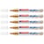 Lot de 5 marqueurs peinture acrylique - EDDING - Or - Pointe moyenne 2-3 mm