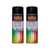 2 sprays de peinture Belton Spectral RAL9017 Noir signalisation 400ml