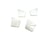 4 Sequins losange en nacre naturelle - 20*15mm