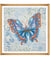 Kit de Point de Croix Comptée – Papillon – 36 x 36 cm - Trimits Multicolore