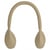 Lot de 2 anses de sac modernes 38 cm taupe