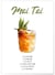 Affiche Cocktail Mai Tai | A3 : 29,7x42cm