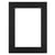 Passe-partout noir 30x40 cm ouverture 24x30 cm