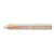 Lot de 5 crayons de couleur STABILO Woody 3 en 1 - Blanc titane - Extra large