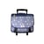 Cartable à roulettes 38 cm - POL FOX Daisy - Bleu marine - réversible, 2 compartiments, motif marguerites