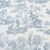 Tissu Toile de Jouy Bleu en 280 cm de largeur