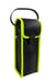 Sacoche souple pvc Noire-Jaune pour 3 boules de pétanque et cochonnet avec poignée en Jaftex - Maroquinor