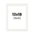 Passe-partout - Blanc cassé - 13x18cm - Photo 9x13cm - Pour cadre - Encadrement