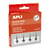 Apli 19184 - Ruban double face EXTRA FORT -  Une bande de 1 m supporte jusqu'à 100 kg