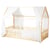 Set double ciel de lit cabane en gaze de coton DUO