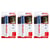 Lot de 3 marqueurs craie liquide - EDDING - Pointe biseautée 4-15 mm - Bleu
