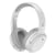 Casque Audio Bluetooth Sans Fil Réduction De Bruit Confortable Longue Autonomie Blanc YONIS
