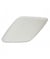 Carte de 2 boutons fantaisies rectangulaire Blanc 34mm - Union Knopf Blanc