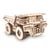 Maquette engin de chantier en bois 3D