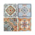Artemio - Sticker mosaique autocollant 12,5cm carreaux ciment 4