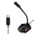 Microphone USB Noir Avec Bras Flexible Pour Réunions Son Clair Et Précis YONIS