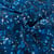 Tissu Popeline de Coton imprimé fleuris Digital Poppy Bleu