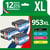 123CONSOMMABLES - 953XL - Pack de 12 Cartouches d'encre compatibles avec HP Officejet Pro 8715 8710 HP Officejet Pro 7720 7740 8730 8720 8725 8210 - 123CONSOMMABLES