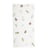8 Porte-Couverts Joyeux Noël Forêt Blancs/Paillettes Vert Givré et Or - 20 cm