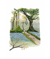Kit point de croix Paysage printannier – DMC Multicolore