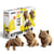 Cartonic® Sculpture-Puzzle 3D carton - Trio de Chatons