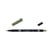 Lot de 6 feutres double pointe pinceau - TOMBOW - Vert gris - ABT Dual Brush Pen