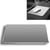 Tapis De Souris Double Face Antidérapant En Alliage D'Aluminium Argenté Gris YONIS