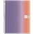 Cahier - A4 - Petits carreaux - Spirale - 120 pages - Couverture polypro - Miquelrius