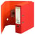 Classeur à levier rembordé papier Dos 80mm Forever - A4 - Rouge - x 10 - Exacompta