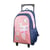 Sac à dos à roulettes Lili Lou Chat Rose – BAGTROTTER