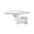 Nedis Antenne TV Extérieure Active F-connecteur Gain 28 dB Portée 50 km Blanc