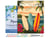 Peinture par Numéro Figured'Art avec Cadre - Affiche de voyage Honolulu - Kit de Loisir Créatif DIY Numéro d'Art Complet - 40x50cm toile tendue sur châssis