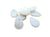 6 Sequins goutte en nacre 13*9mm