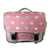 Cartable Scolaire Primaire 38cm Lili Lou gris et rose  2 Compartiments - Bagtrotter