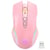 Souris Sans Fil Ergonomique Avec Éclairage RGB Et Longue Autonomie Rose YONIS