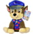 Peluche - PLAY BY PLAY - Chase - 25 cm - Bleu - Pat' Patrouille