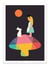 Affiche 50 x 70 cm -  A wonderful trip has begun - Andy Westface