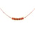 Collier Piana en pierres Cornaline