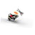 Figurine à jouer - BANDAI - Stuntman Stu - Crash Buggy COSS8373