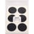 Masking Tape - Masking Tape MT Casa Seal Sticker rond en washi noir - black