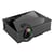 Vidéoprojecteur LED Télécommande 1200 Lumens Support 1080P HDMI Windows Mac Noir