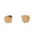 Bouton en bois découpé pomme 15mm x 13mm