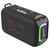 Enceinte Waterproof Puissante Portable Bluetooth Pour Aventure En Plein Air Noir YONIS