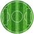 Disque en Sucre Terrain de Foot