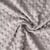 Tissu Doudou Ultra doux Pois Gris pierre