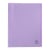 Porte-vue - 80 vues - Mauve pastel - Polypro - A4 - Exacompta