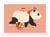 Affiche 30 x 40 cm - Panda Fox - Jay Fleck