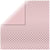 Papier scrapbooking "Silver Foil Dots", rose tendre, 30,5x30,5cm, 180g / m² - lot de 15 feuilles