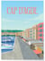 Affiche ville Cap d'Agde | A3 : 29,7x42cm